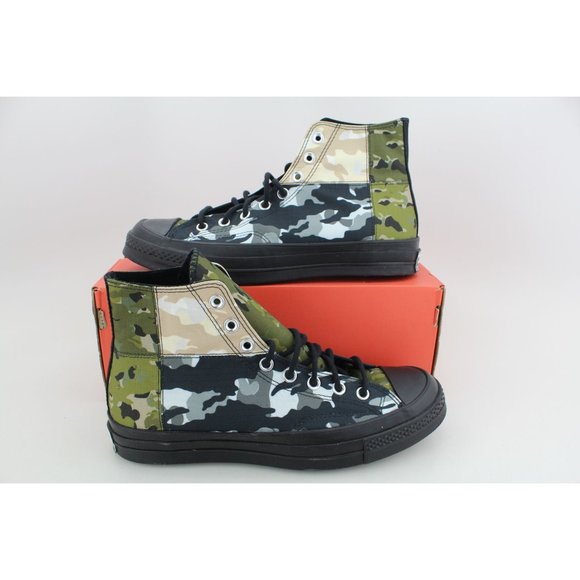 Men's Chuck 70 Hi Surplus Olive/Black 165912C - Picture 4 of 8